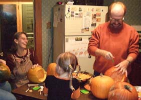 Pumpkin carving